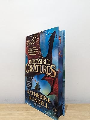 Bild des Verkufers fr Impossible Creatures (Signed First Edition with sprayed edges) zum Verkauf von Fialta Books